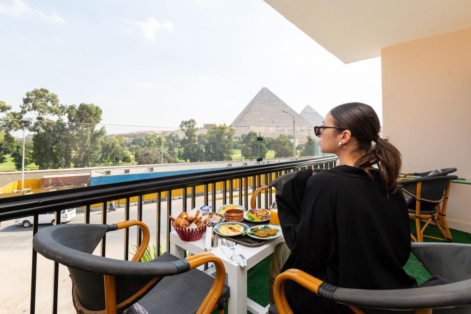 فندق Maria Pyramids House Kafret el-Gabal المظهر الخارجي الصورة