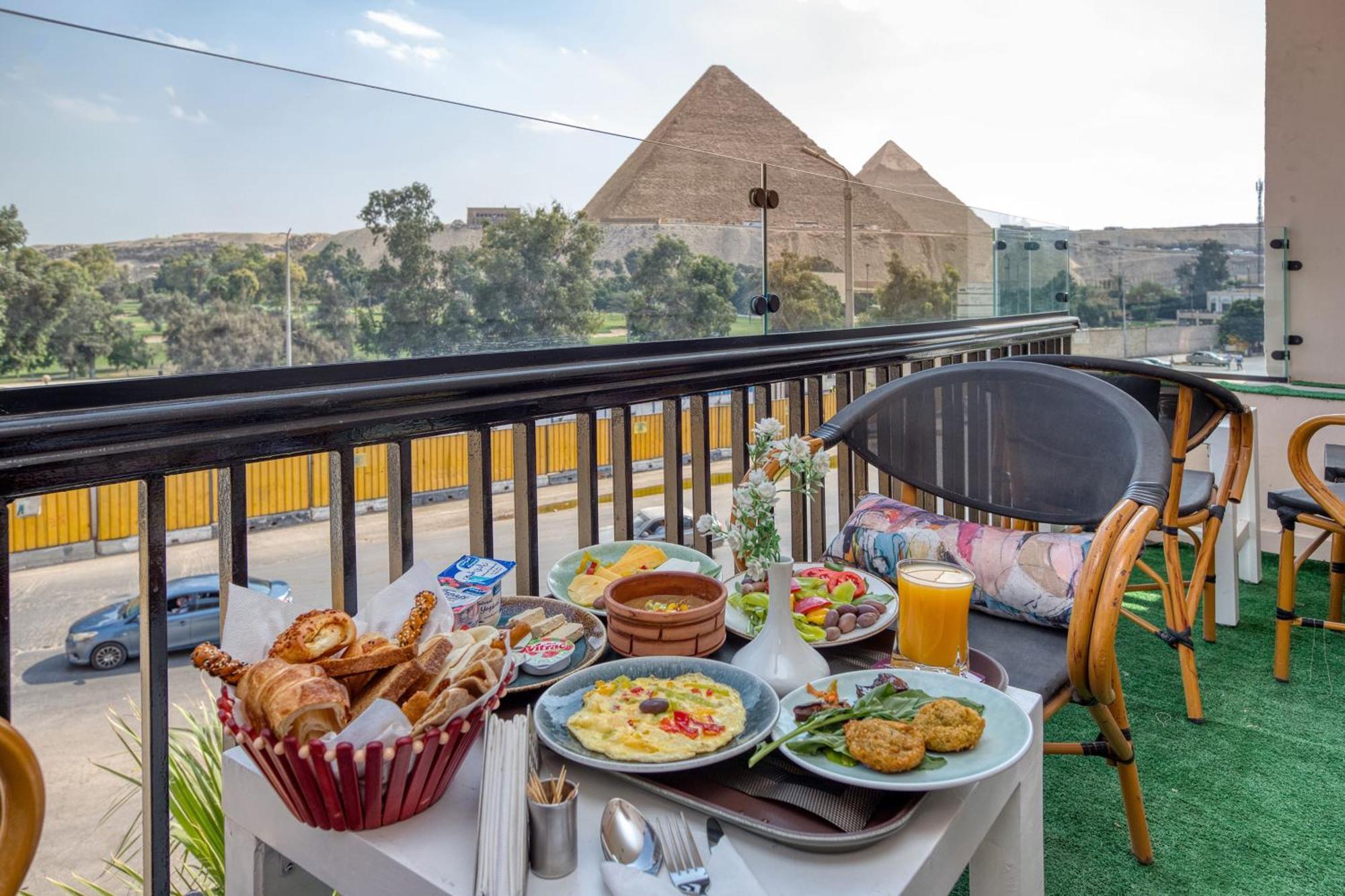 فندق Maria Pyramids House Kafret el-Gabal المظهر الخارجي الصورة